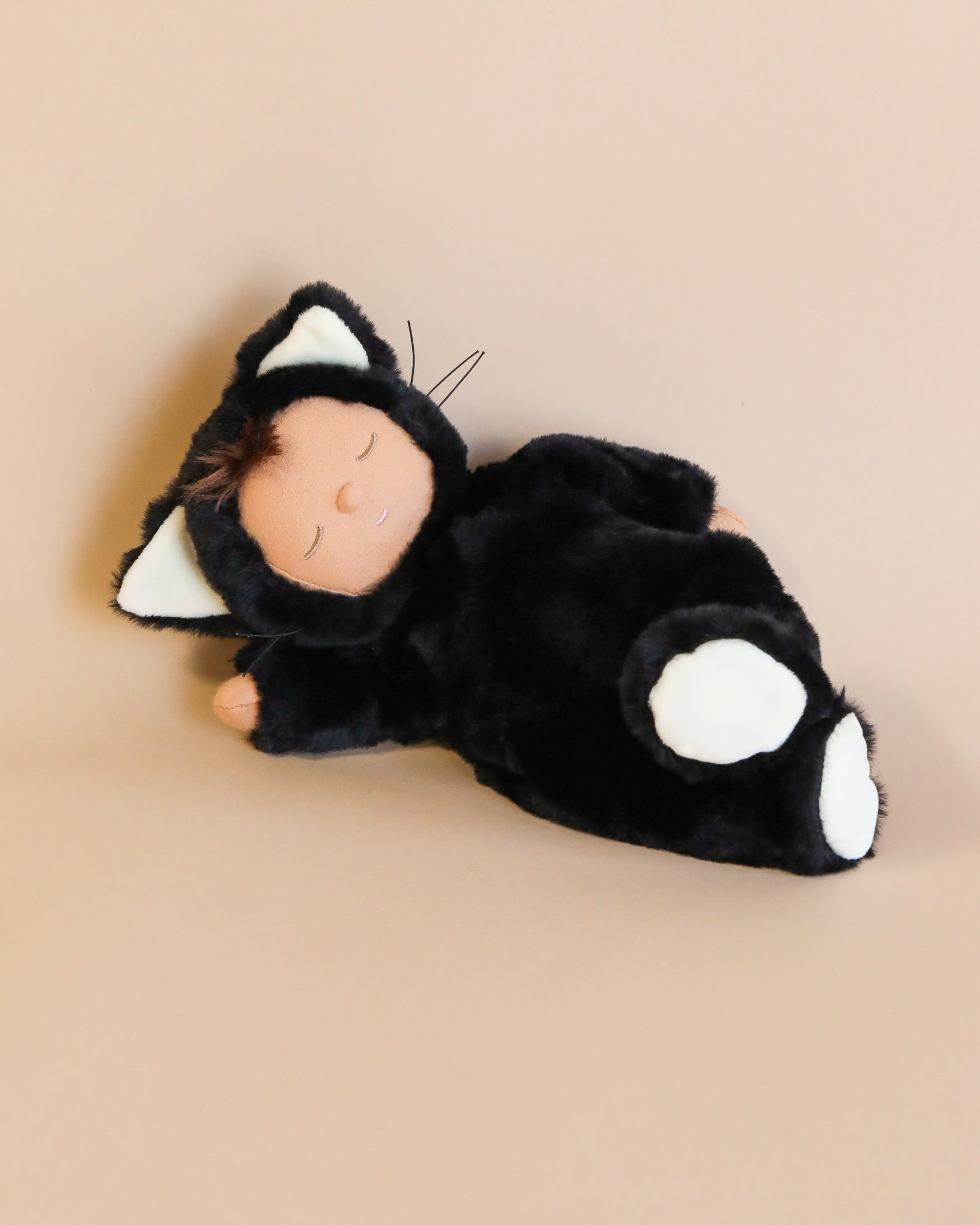Olli Ella Cozy Dinkum Doll - Black Cat Nox