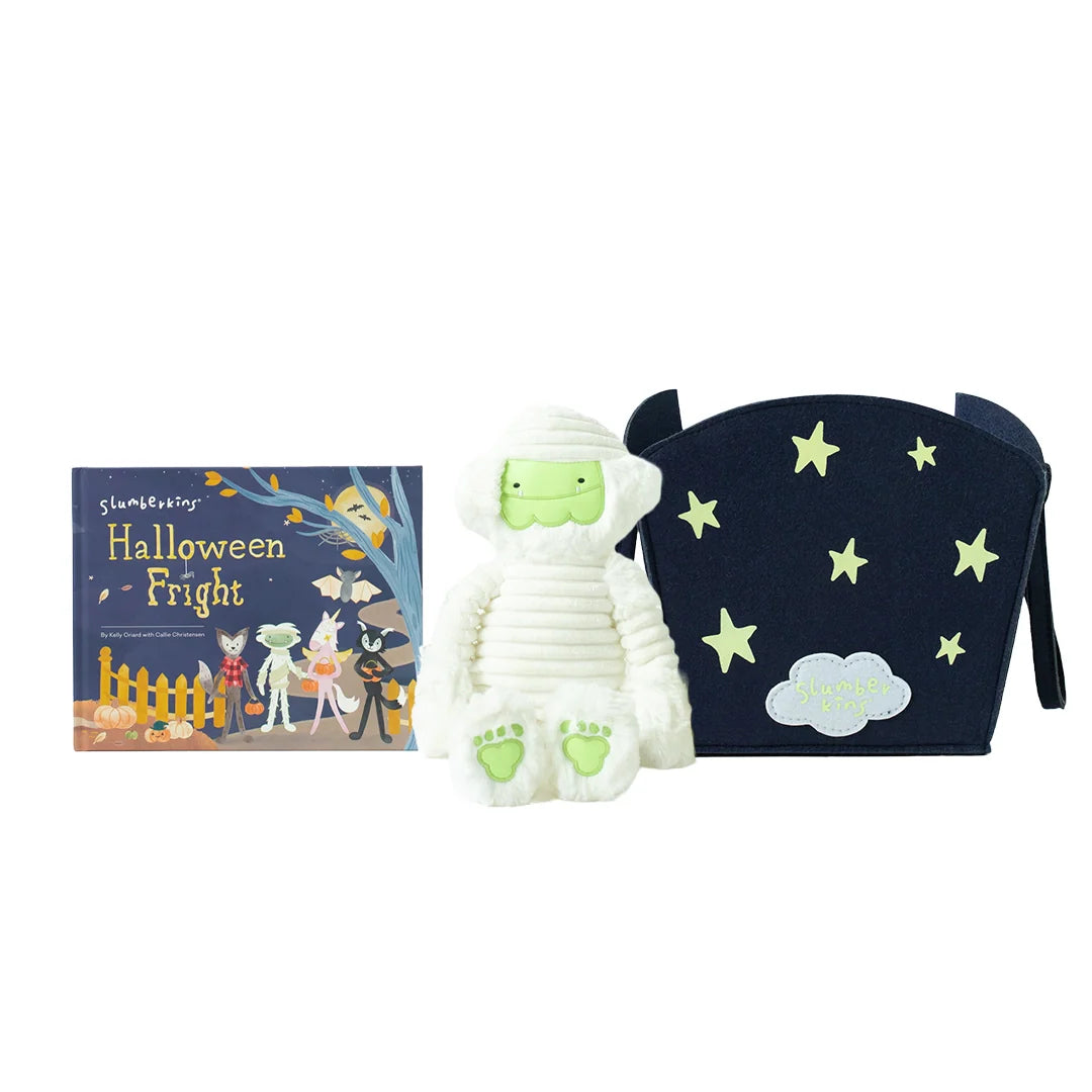 Slumberkins Halloween Gift Set - Mummy Kin + Halloween Fright Book